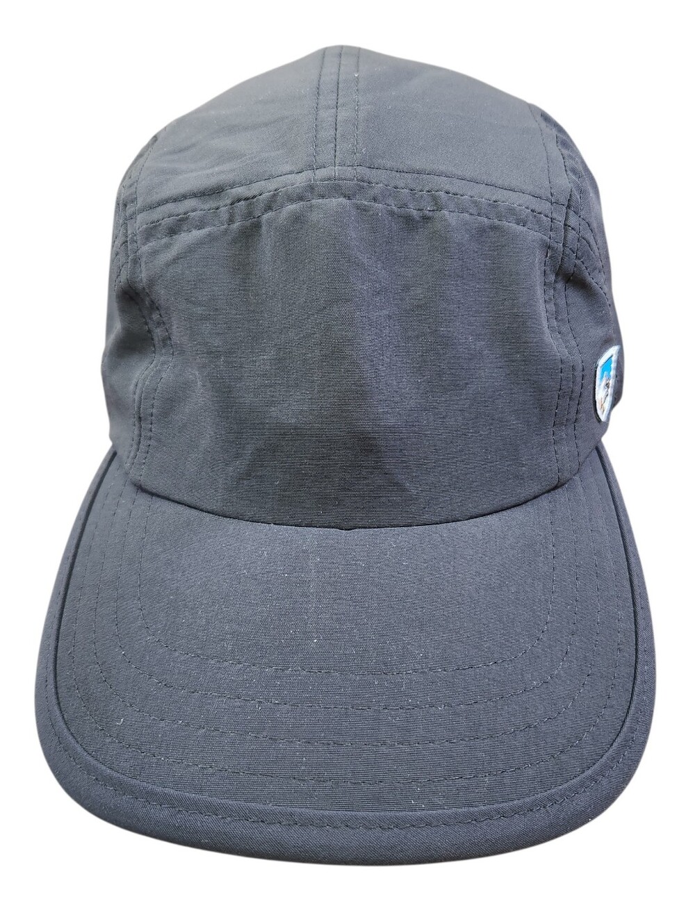 Kuhl Renegade Cap Hat Gray Strapback 5-Panel Nylon Stretch Lightweight Hiking